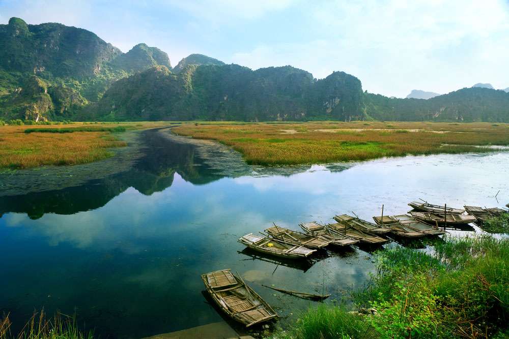 Lagune Van Long à Ninh Binh